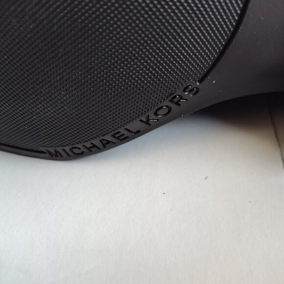 Ladies SZ 7M Michael Michael Kors Black Leather Riding Boots NWOT - Picture 8 of 8